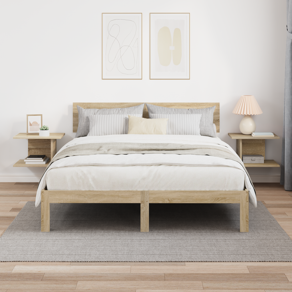 vidaXL Stolik nocny 2 szt. Dąb Sonoma 40 x 30 x 25 cm