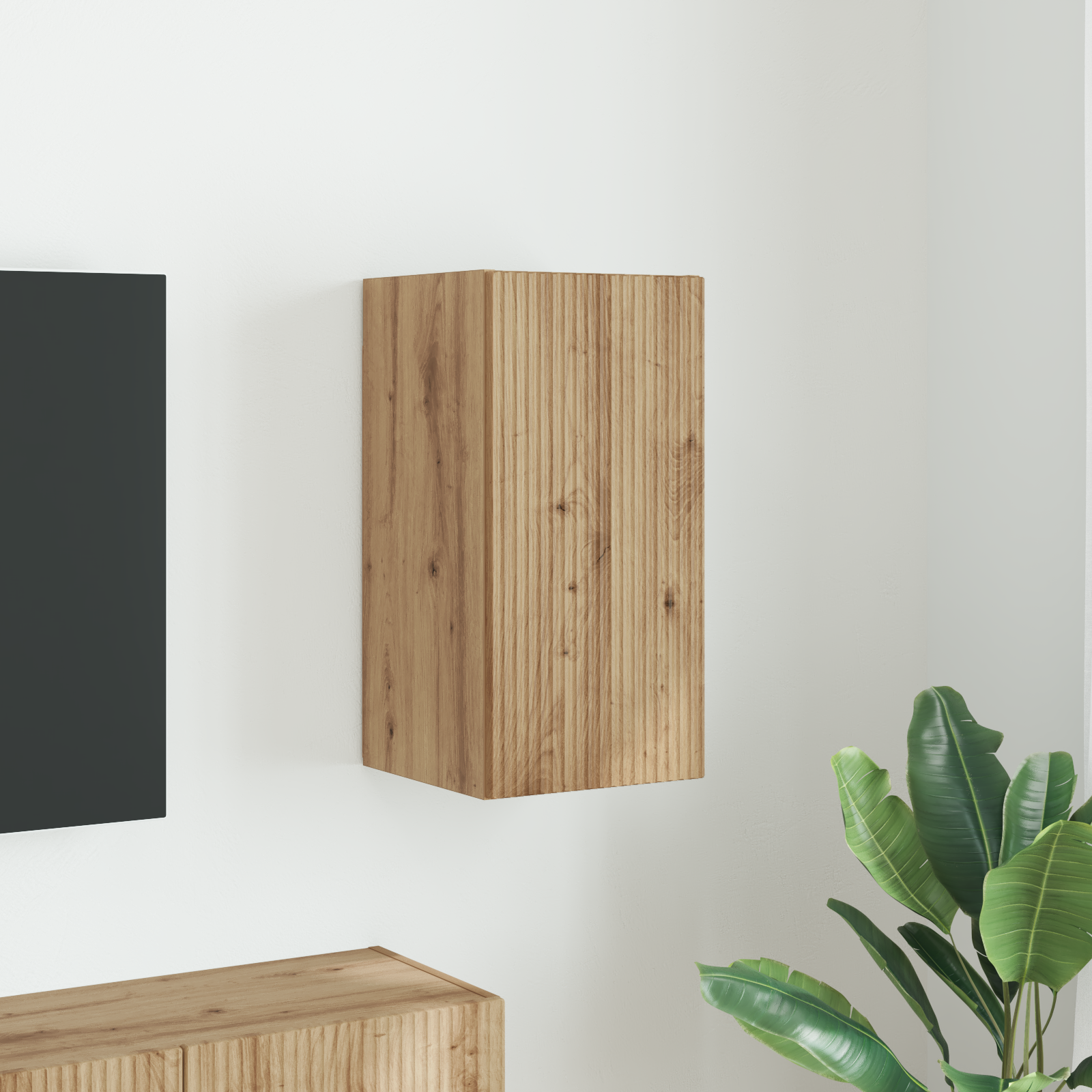 vidaXL Szafka pod telewizor 30 x 31 x 60 cm Dąb rzemieślniczy