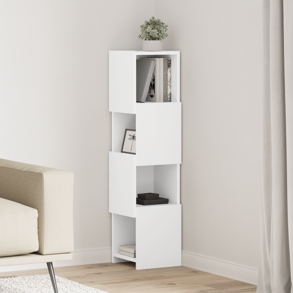 vidaXL Szafka narożna 25,5x25x102cm Drewno inżynieryjne