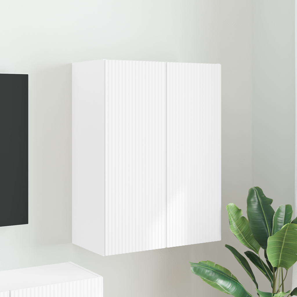 vidaXL Szafka pod telewizor 59,5 x 31 x 80 cm Biały