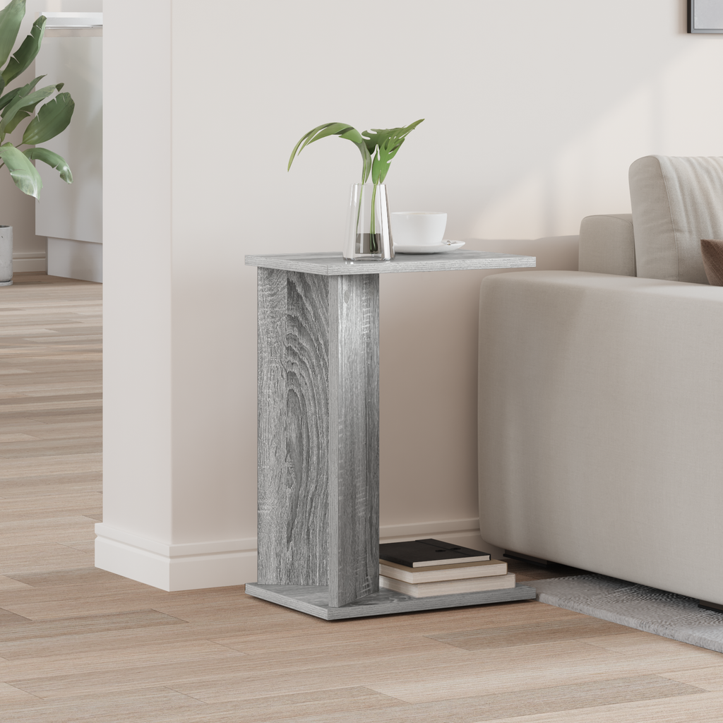 vidaXL Stolik końcowy Szary Sonoma 35 x 25 x 50 cm Drewno inżynieryjne