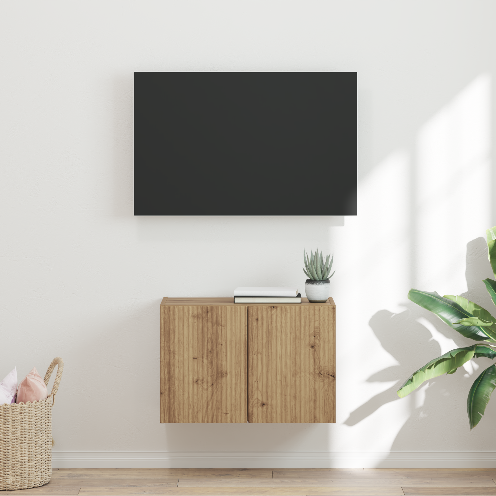 vidaXL Szafka pod telewizor Dąb rzemieślniczy 59,5 x 31 x 40 cm