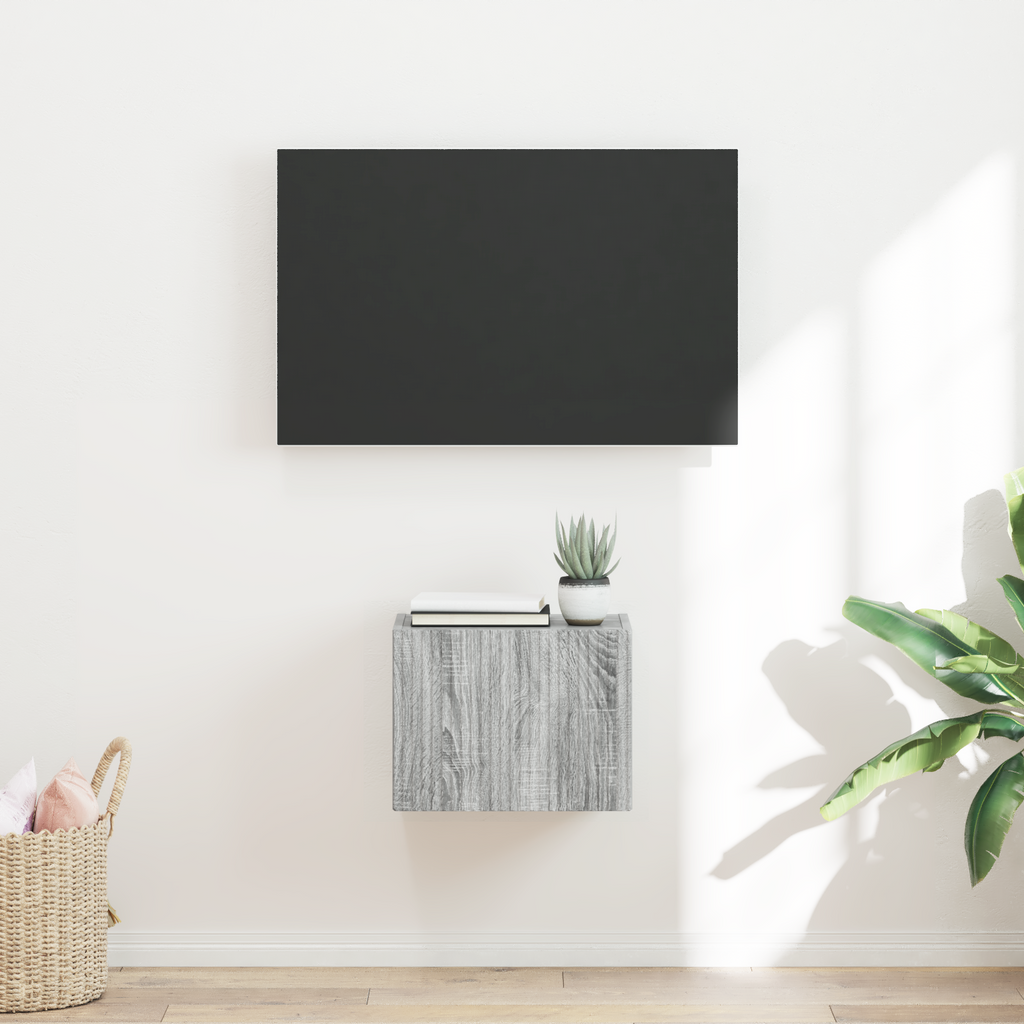 vidaXL Szafka pod telewizor 39 x 31 x 29,5 cm Szary Sonoma