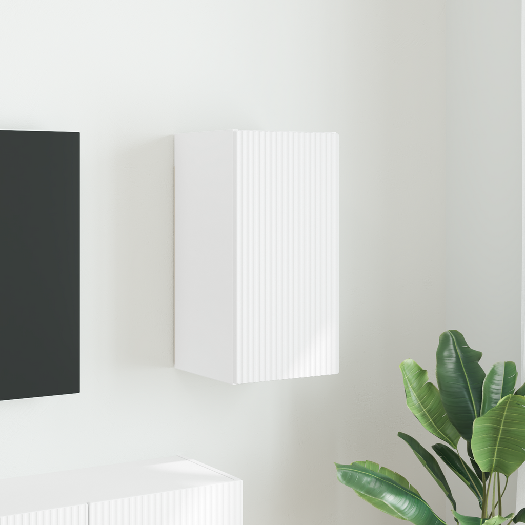 vidaXL Szafka pod telewizor 30 x 31 x 60 cm Biały Drewno inżynieryjne