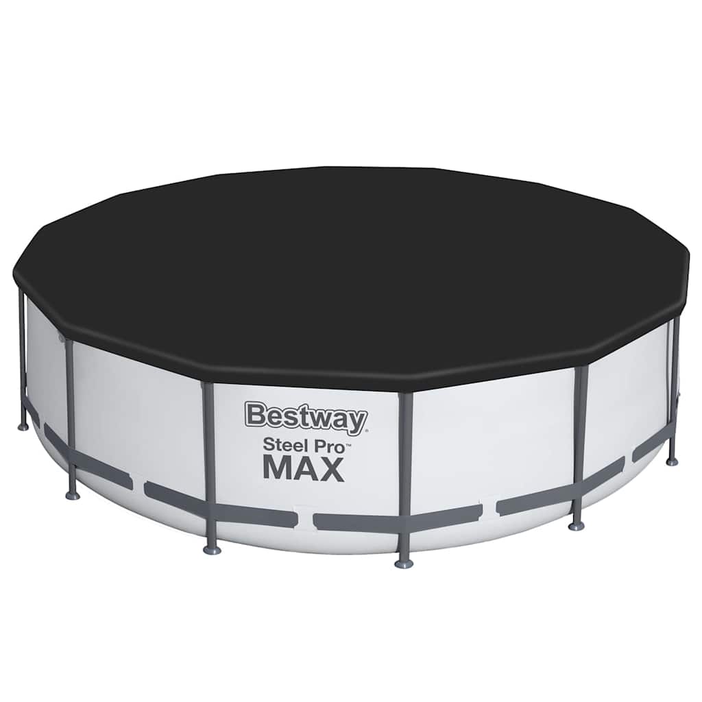 Bestway Basen ogrodowy Steel Pro MAX z akcesoriami, okrągły, 396x122cm
