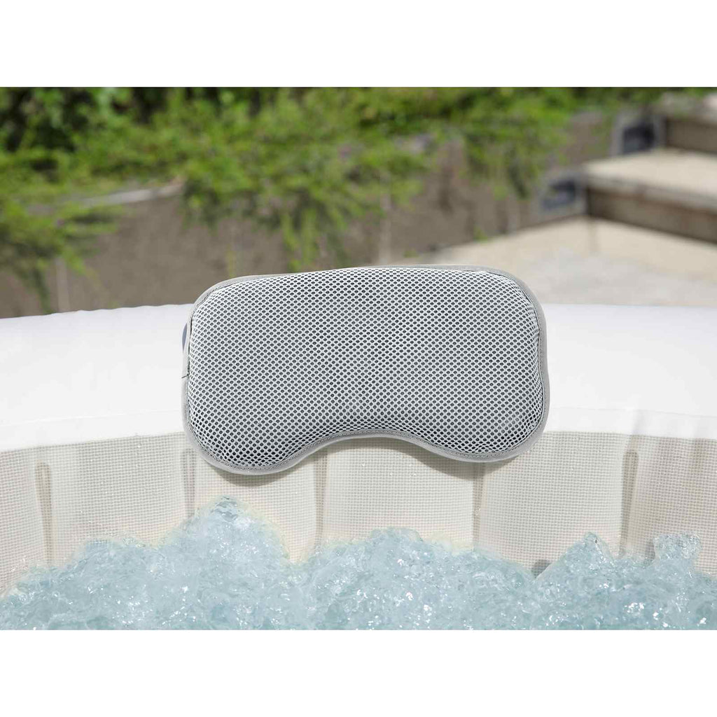 Bestway Poduszka do kąpieli spa 2 szt. Stal i PVC Szary