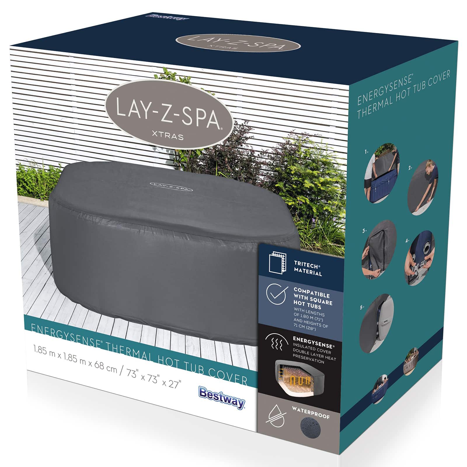 Bestway Pokrowiec PVC i POM Szary