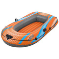 Bestway Pontoon dmuchany pomarańczowy 162 x 96 cm PVC