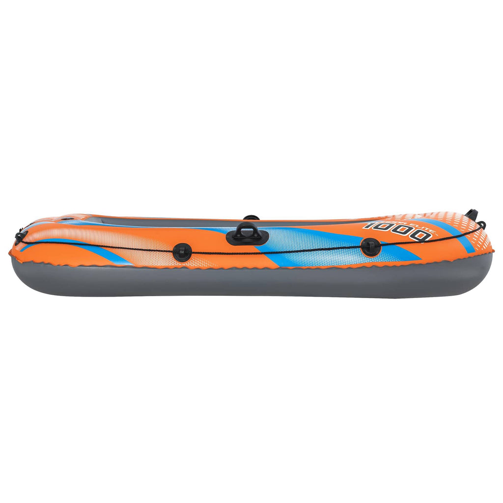 Bestway Pontoon dmuchany pomarańczowy 162 x 96 cm PVC
