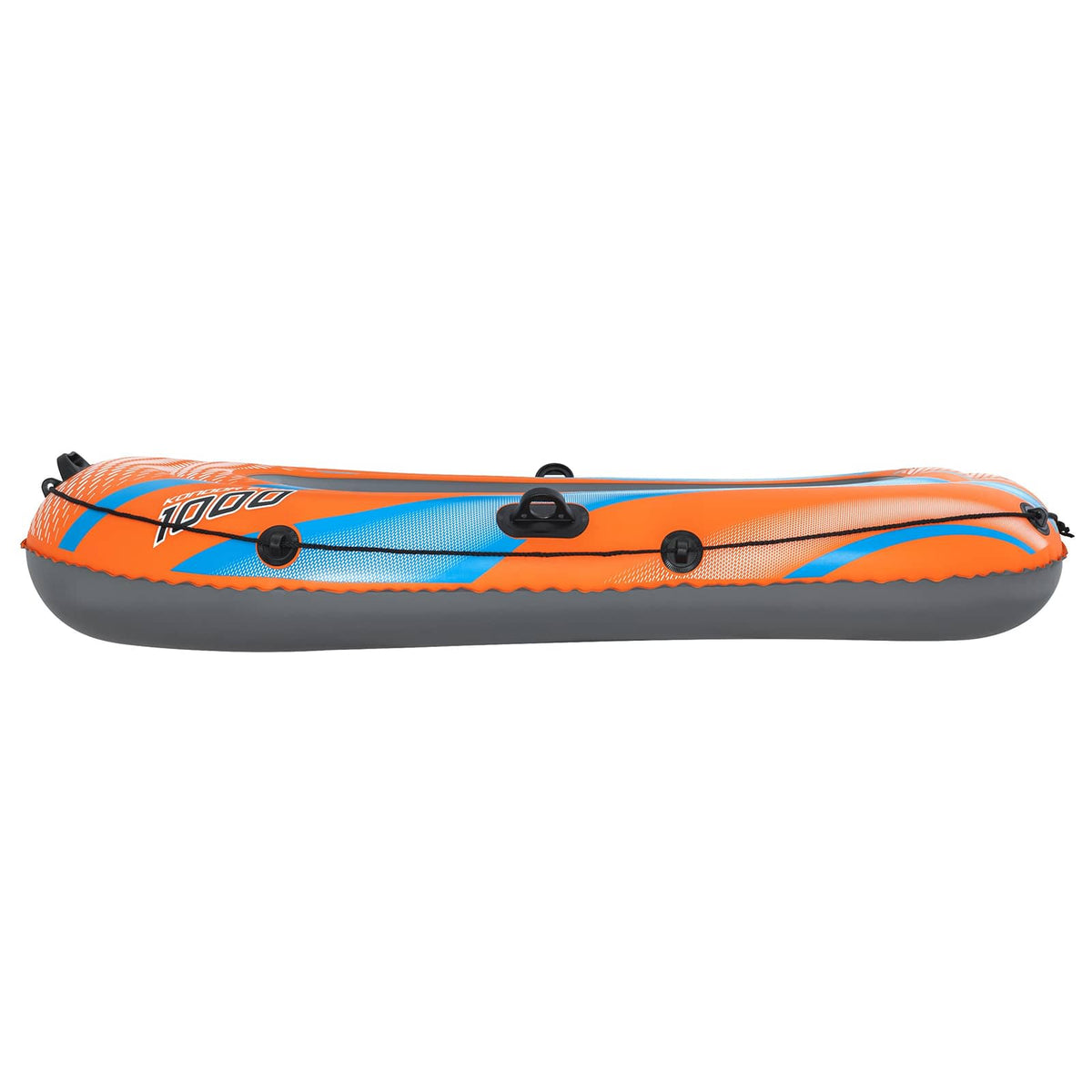 Bestway Pontoon dmuchany pomarańczowy 162 x 96 cm PVC