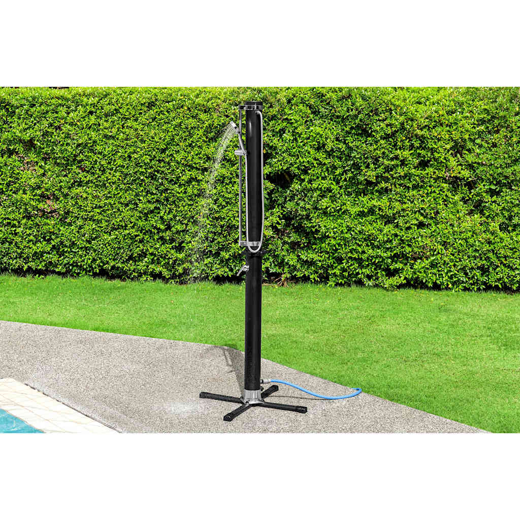 Bestway Solarny prysznic zewnętrzny Solar Flow, czarny, 20 L