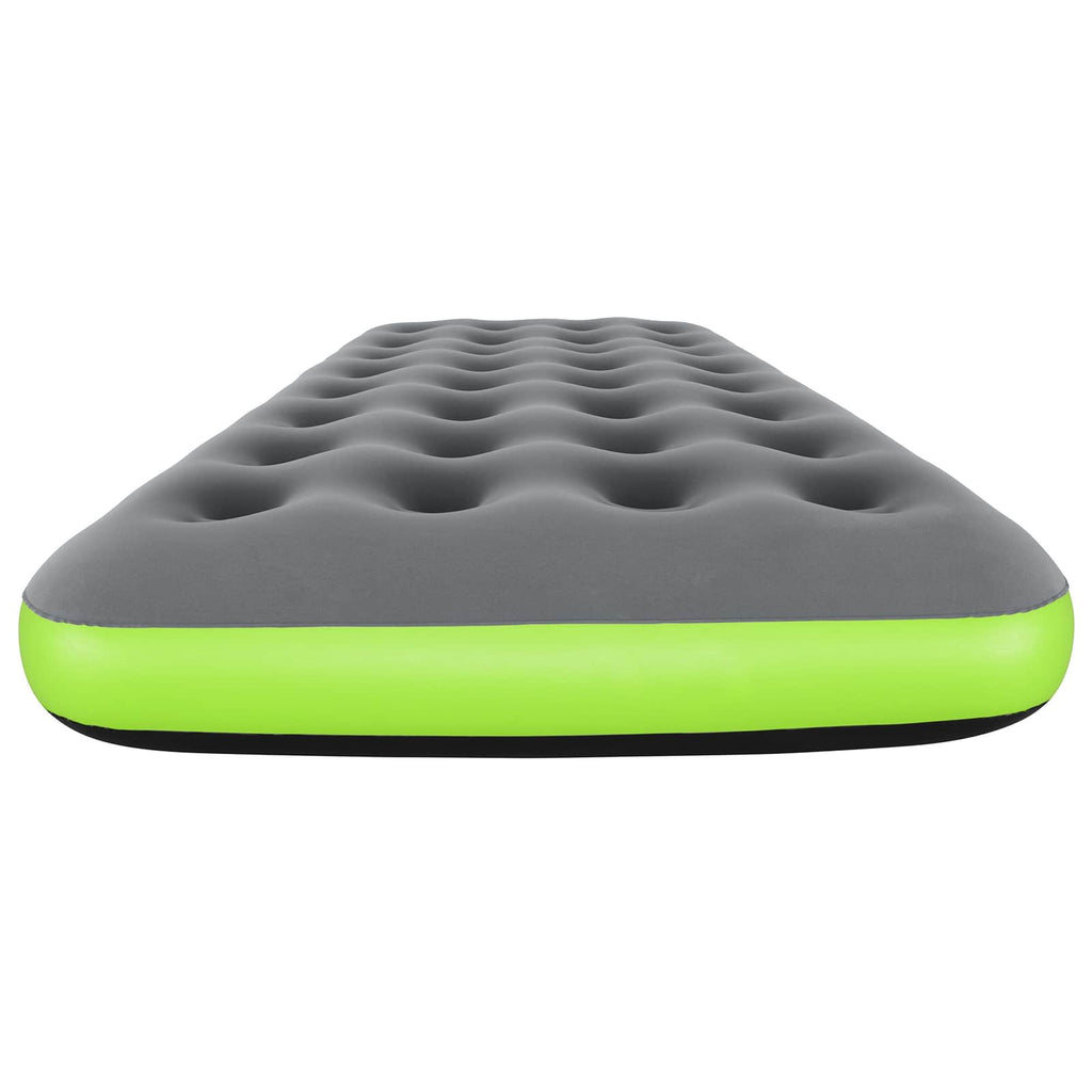Bestway Materac powietrzny 1-osobowy 188 x 99 x 22 cm Szary i zielony