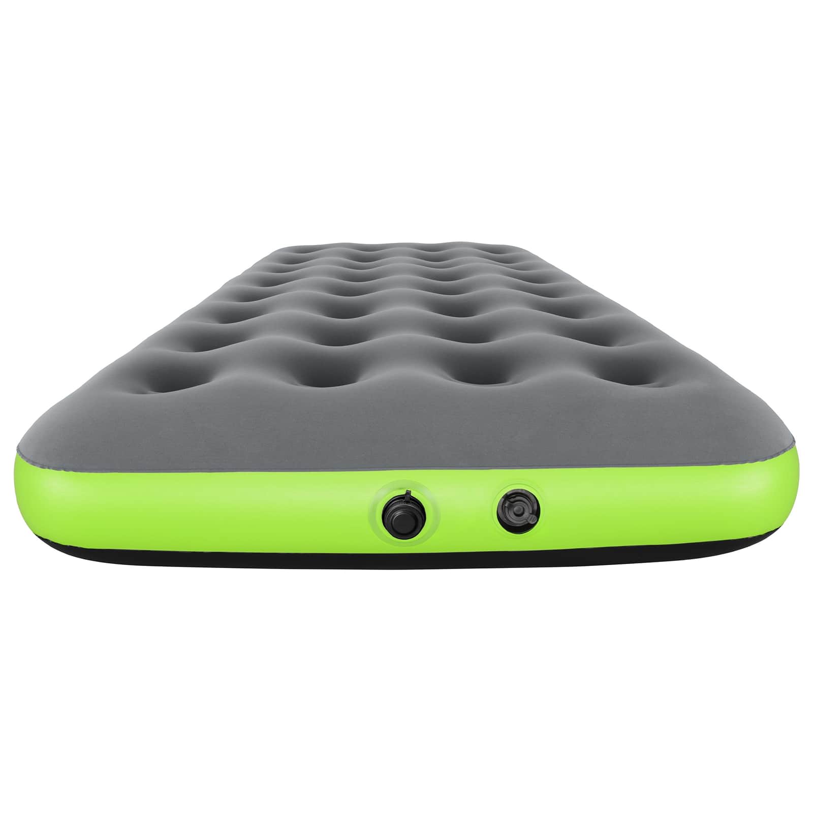 Bestway Materac powietrzny 1-osobowy 188 x 99 x 22 cm Szary i zielony