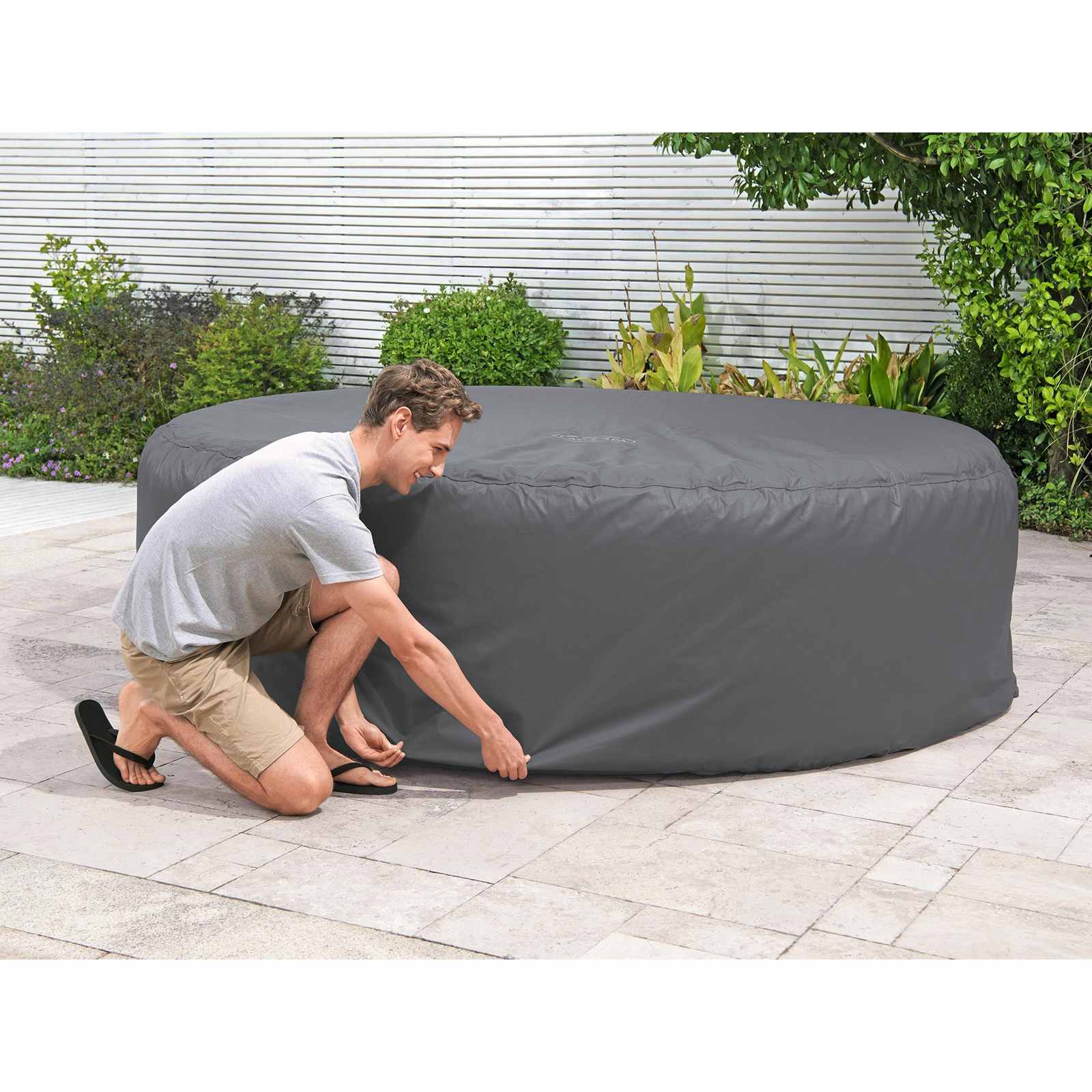 Bestway Pokrowiec PVC i POM Szary