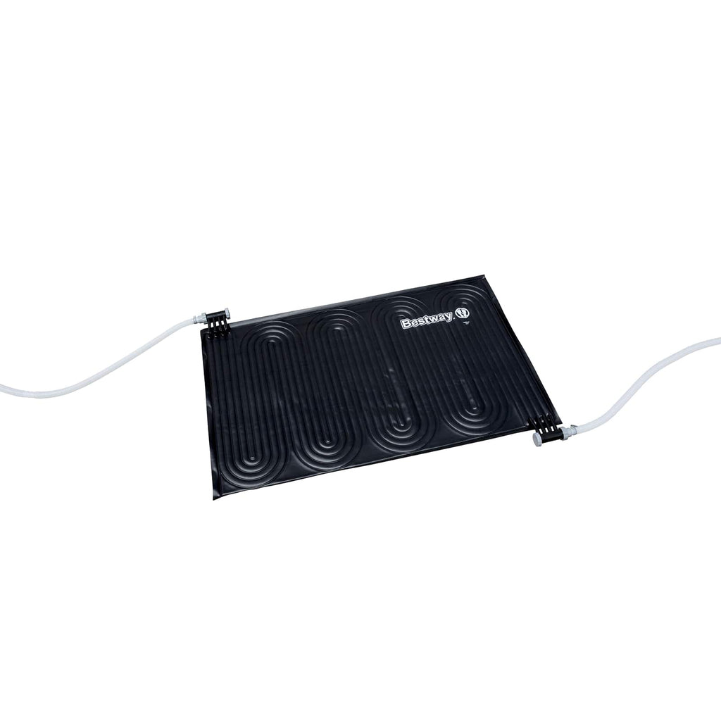 Bestway Słoneczna mata do podgrzewania basenu Czarny 110 x 171 cm PVC