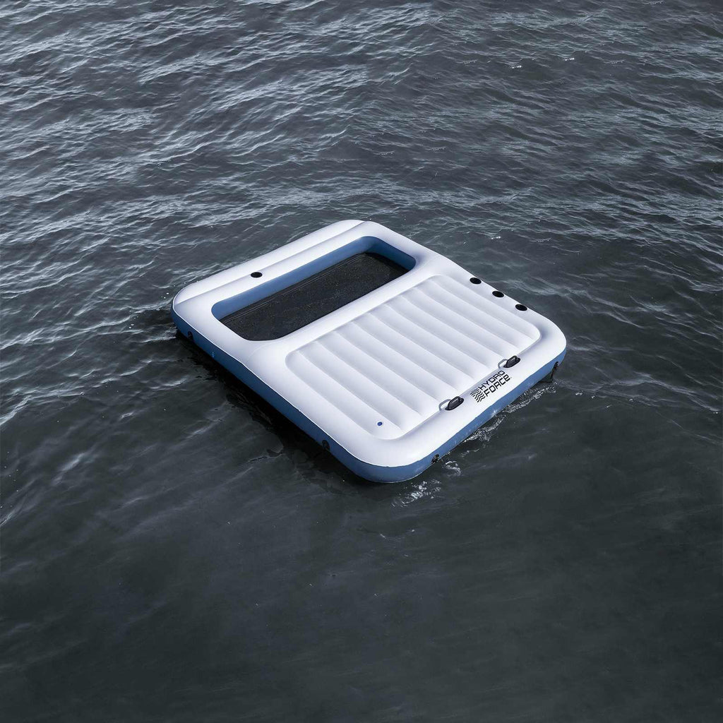 Bestway Pływająca wyspa Hydro-Force 2 szt. PVC Biały i niebieski