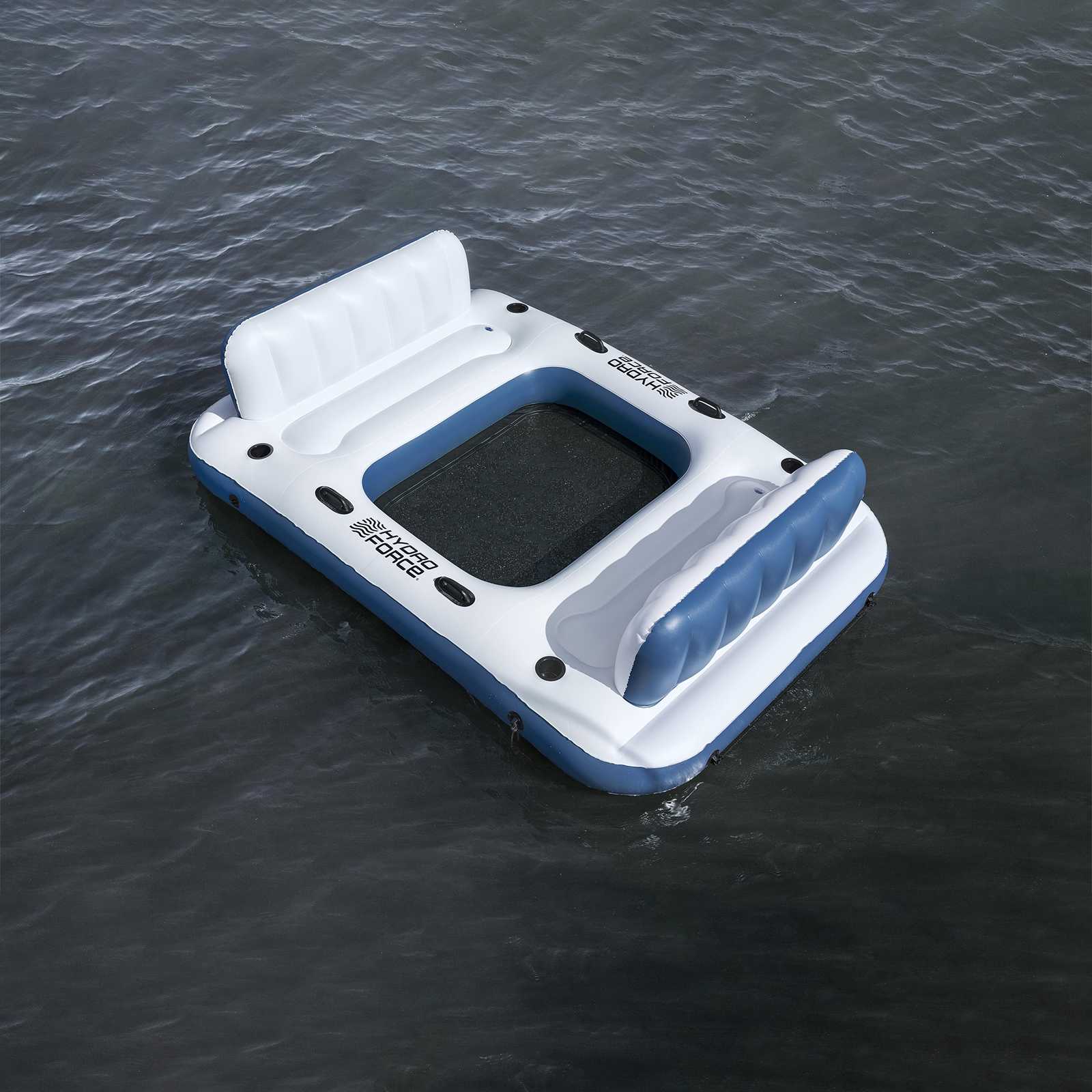 Bestway Pływająca wyspa Hydro-Force 2 szt. PVC Biały i niebieski