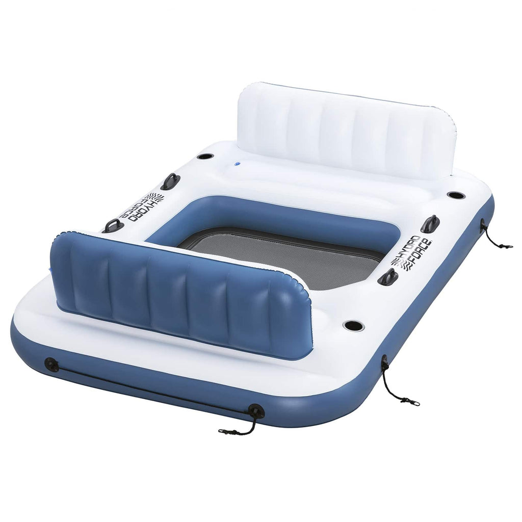 Bestway Pływająca wyspa Hydro-Force 2 szt. PVC Biały i niebieski
