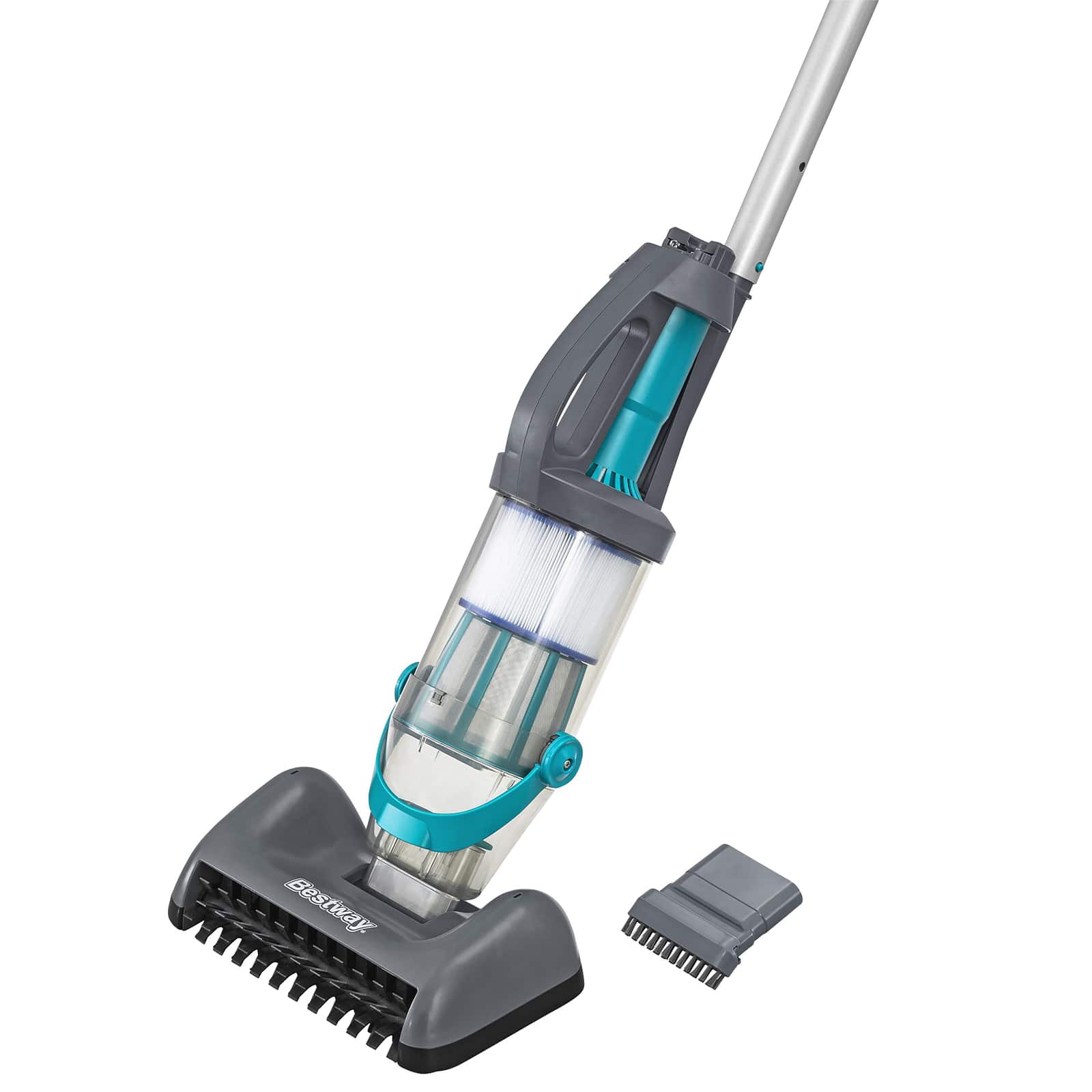 Bestway Odkurzacz do basenu z paskami LED Szary 610 cm ABS i stal