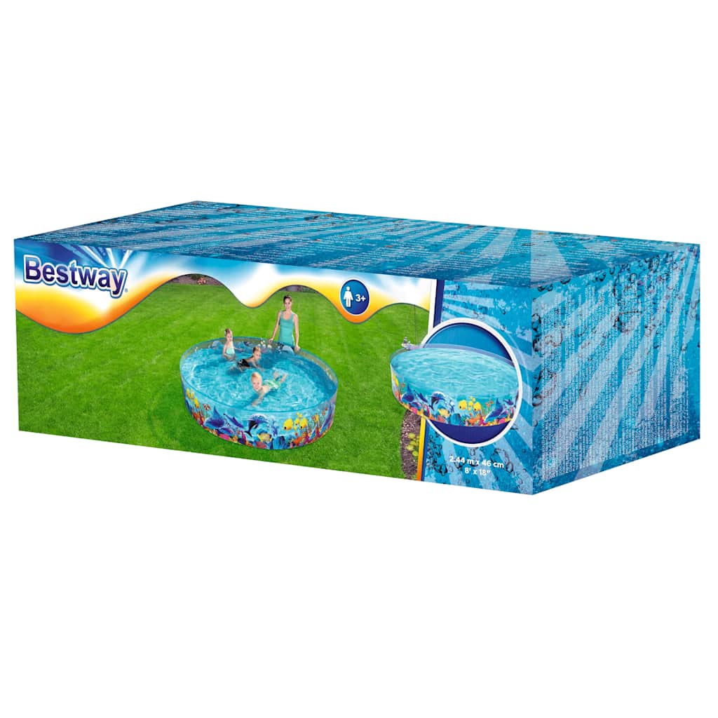 Bestway Basen rozporowy Fill 'N Fun Odyssey, 244x46 cm
