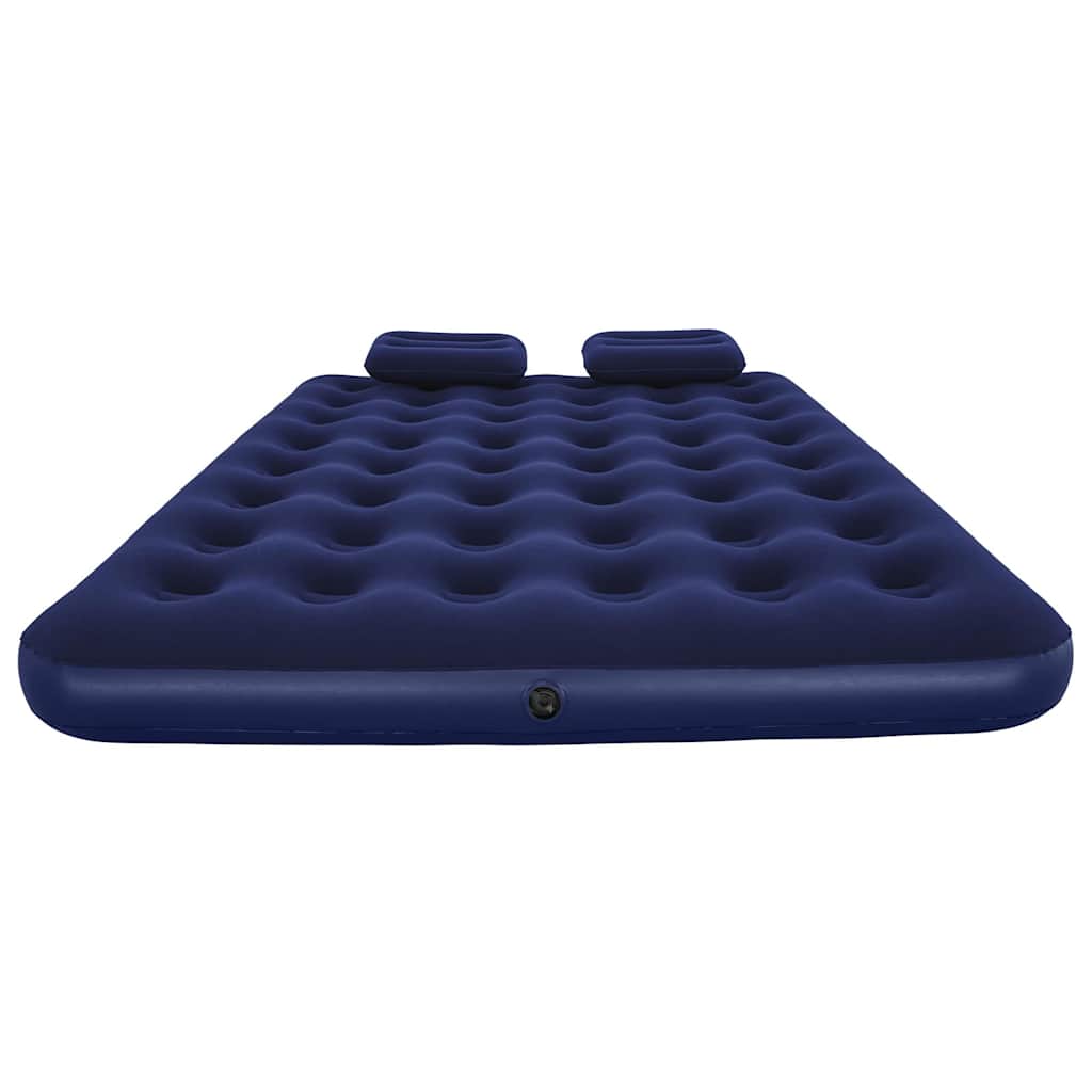 Bestway Materac z poduszkami i pompką, 203 x 152 x 22 cm, 67374
