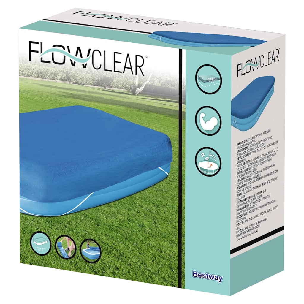 Bestway Pokrywa na basen Flowclear, 305x183x56 cm