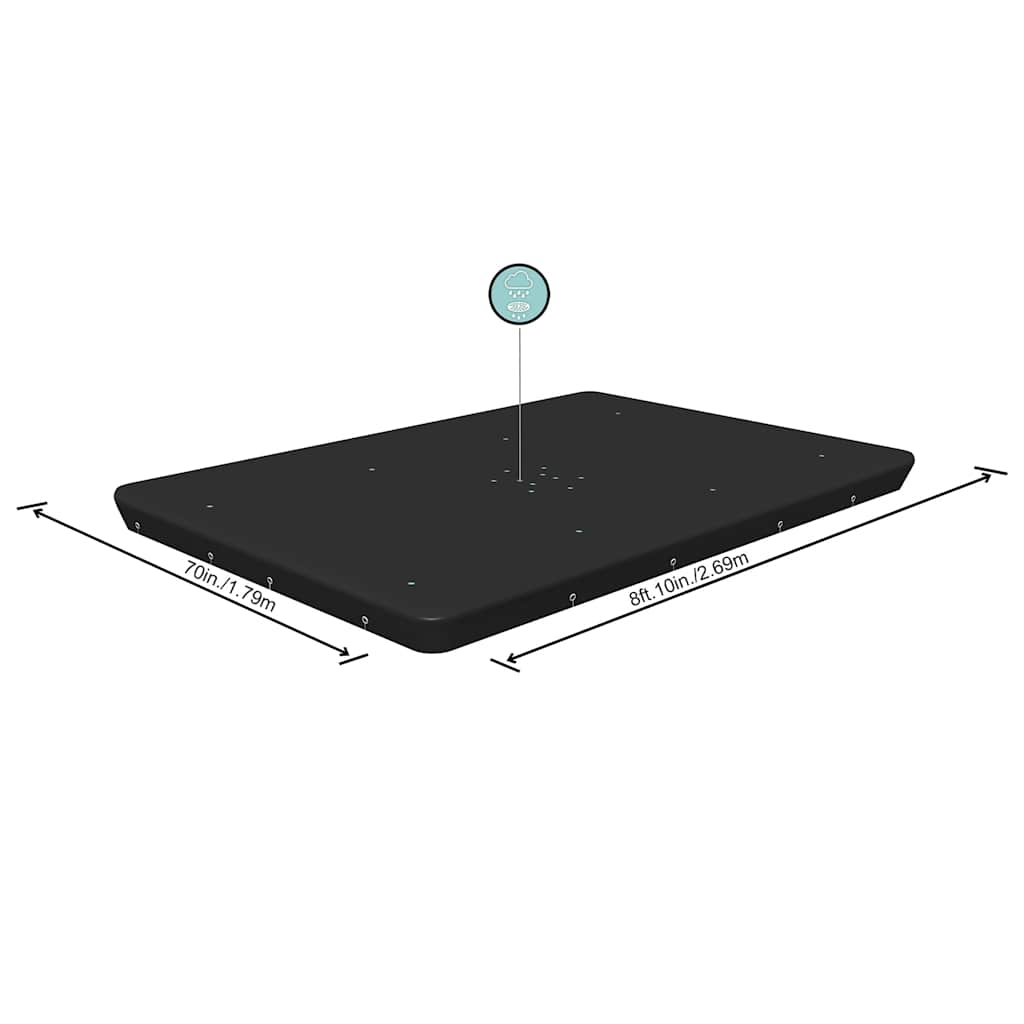 Bestway Pokrywa na basen Flowclear, 269 x 179 cm