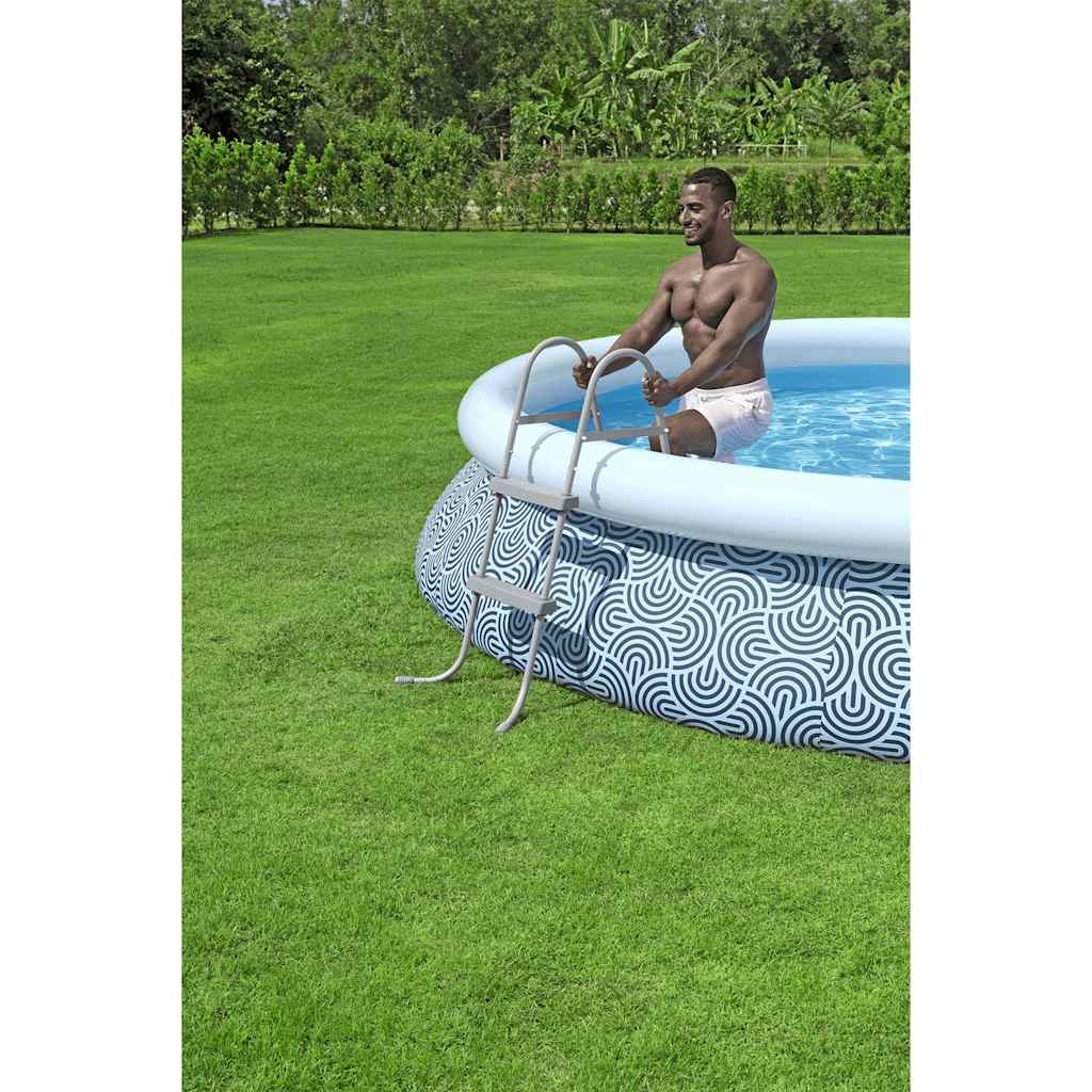 Bestway 2-stopniowa drabinka basenowa Flowclear, 84 cm
