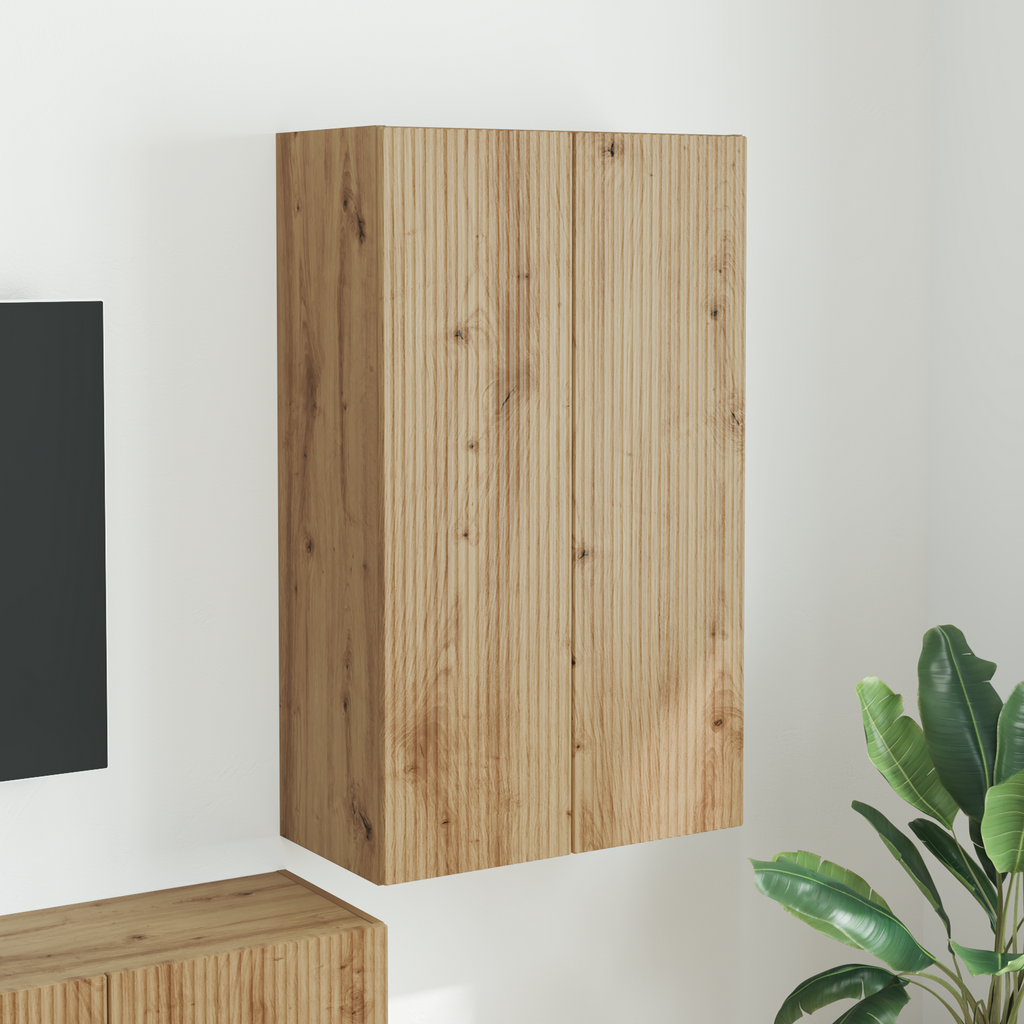 vidaXL Szafka pod telewizor Dąb rzemieślniczy 59,5 x 31 x 100 cm