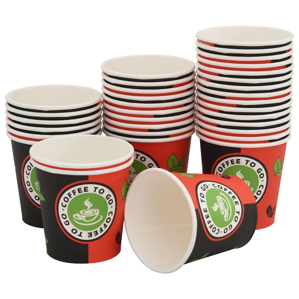 vidaXL Kubki jednorazowe, papierowe, na kawę 1000 szt., 120 ml (4 oz)
