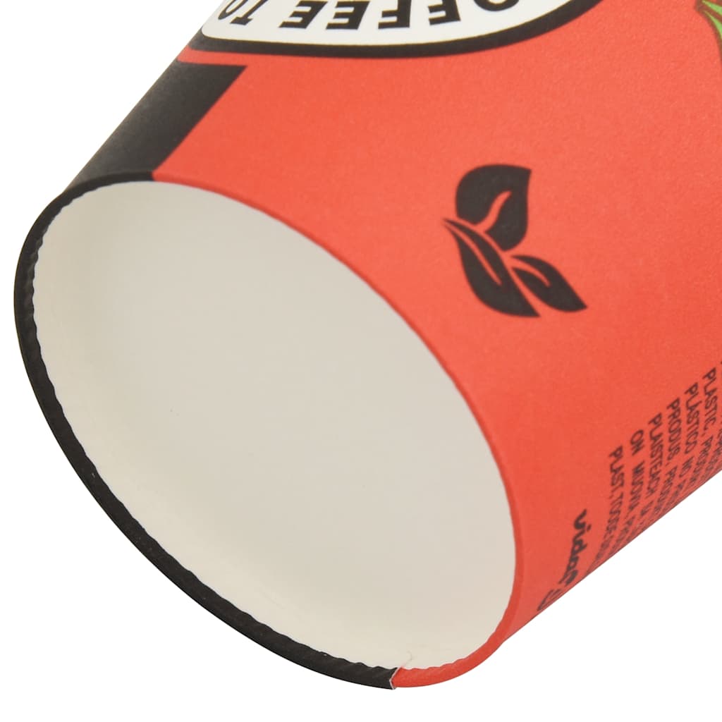 vidaXL Kubki jednorazowe, papierowe, na kawę 1000 szt., 120 ml (4 oz)