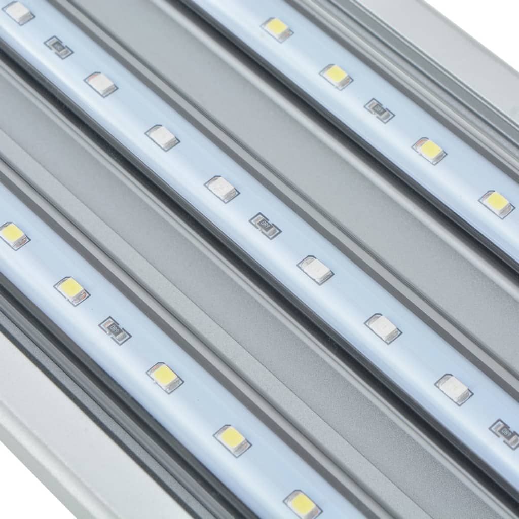 vidaXL Lampa LED do akwarium, IP67, aluminiowa, 50-60 cm