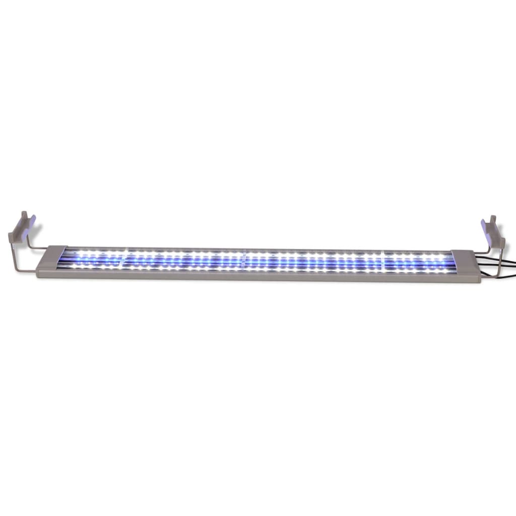 vidaXL Lampa LED do akwarium, IP67, aluminiowa, 80-90 cm