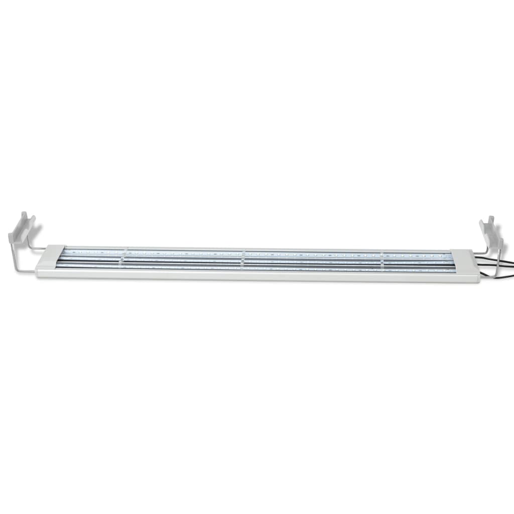 vidaXL Lampa LED do akwarium, IP67, aluminiowa, 80-90 cm