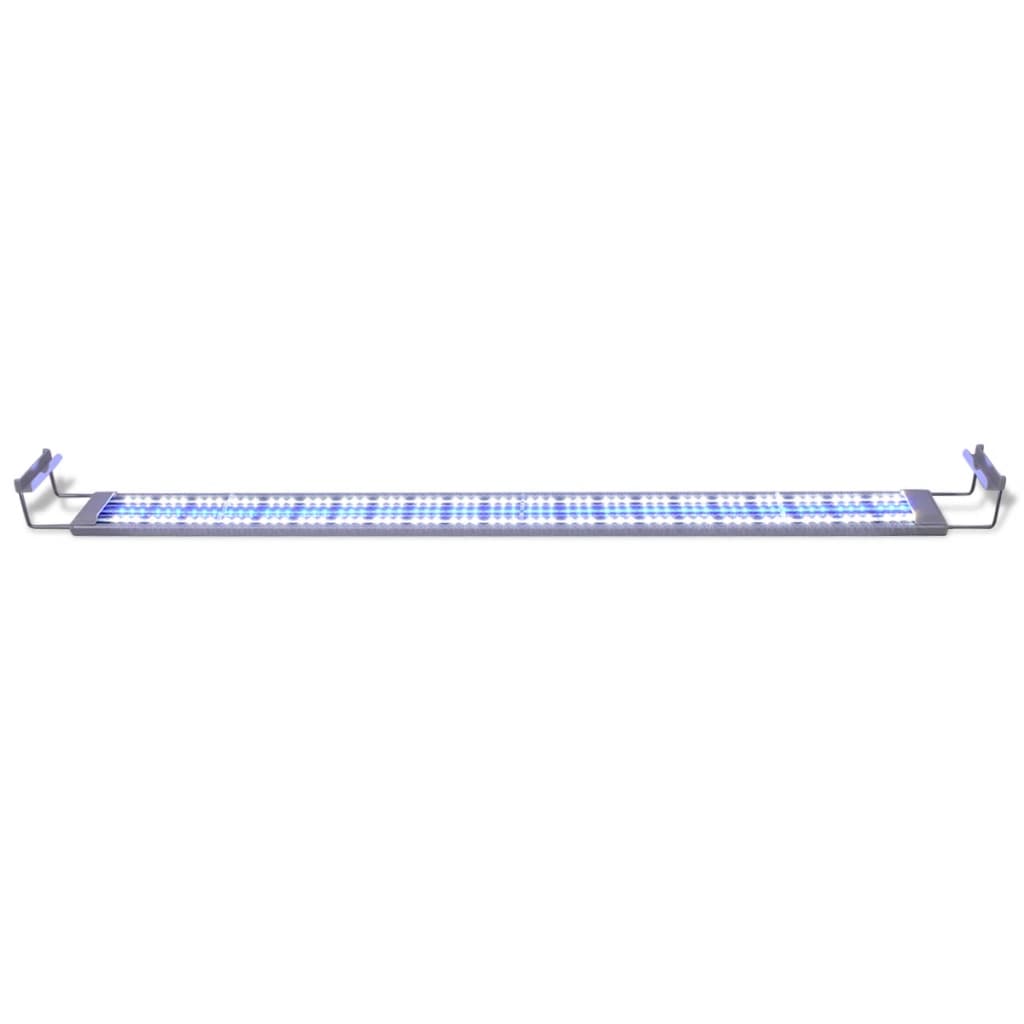 vidaXL Lampa LED do akwarium, IP67, aluminiowa, 120-130 cm