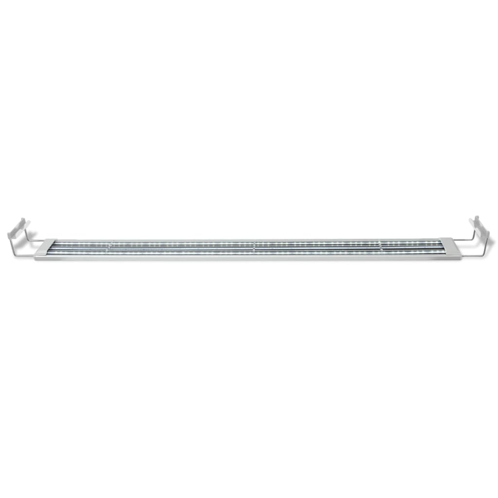 vidaXL Lampa LED do akwarium, IP67, aluminiowa, 120-130 cm