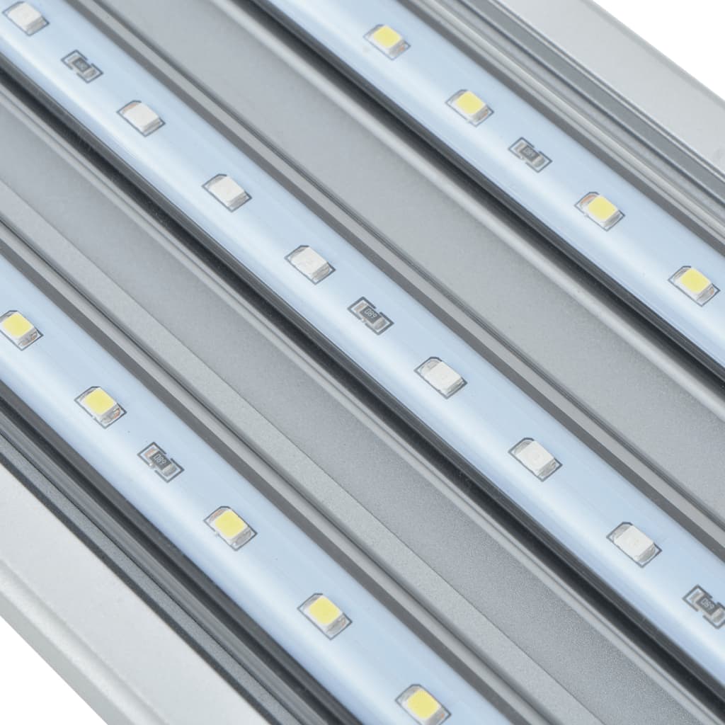 vidaXL Lampa LED do akwarium, IP67, aluminiowa, 120-130 cm