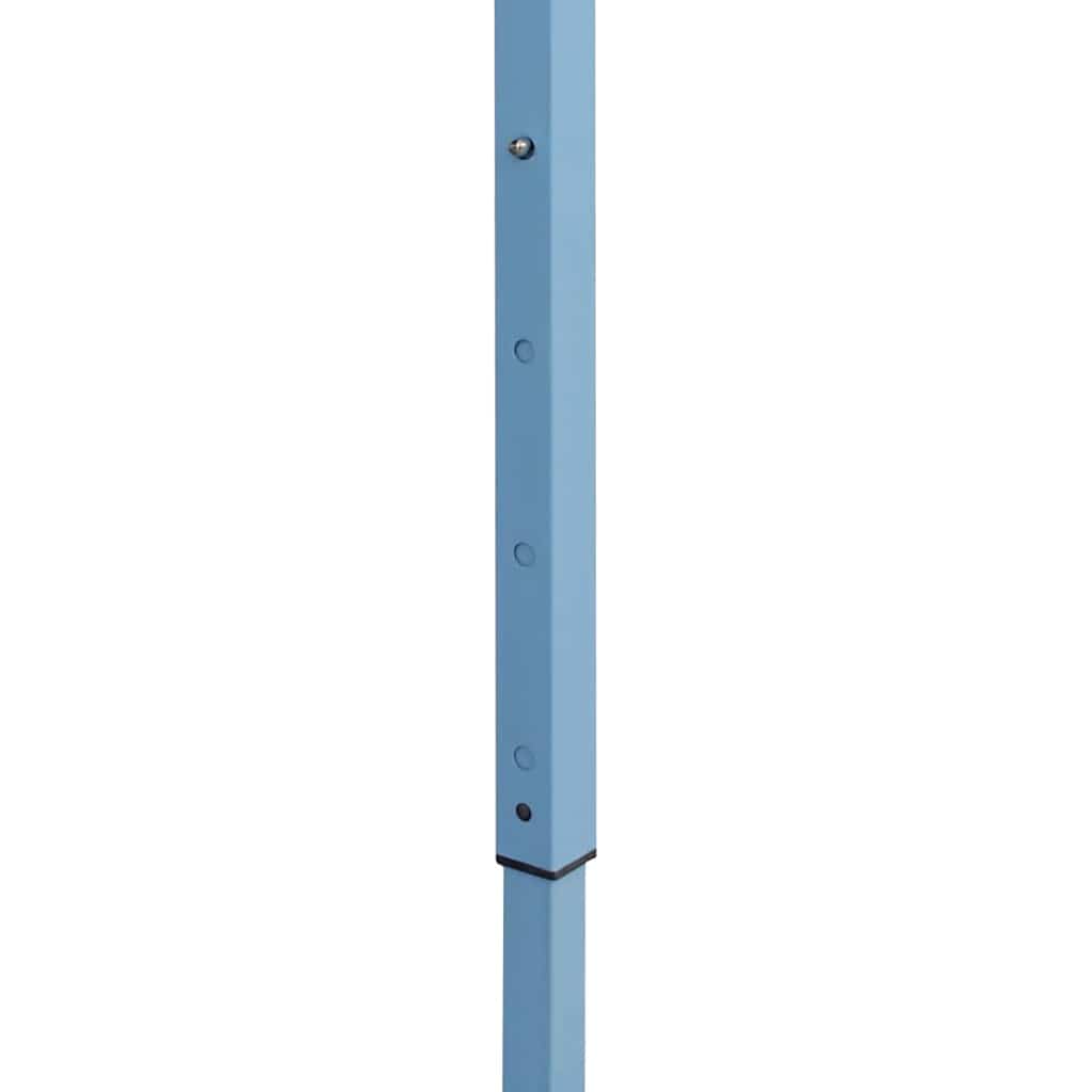 vidaXL Rozkładany namiot, pawilon z 4 ścianami, 3 x 4,5 m, niebieski