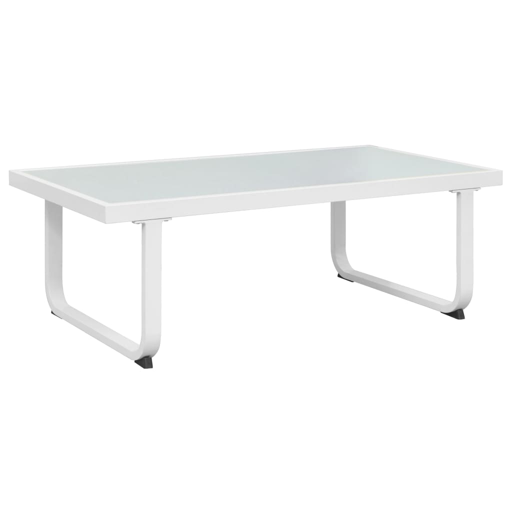 vidaXL 4-cz. zestaw mebli do ogrodu z poduszkami, aluminium, czarny