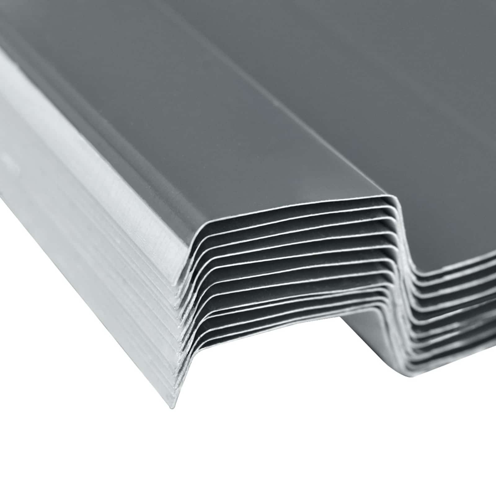 vidaXL Panel dachowy 12 pcs Szary 129 x 45 cm Stal galwanizowana