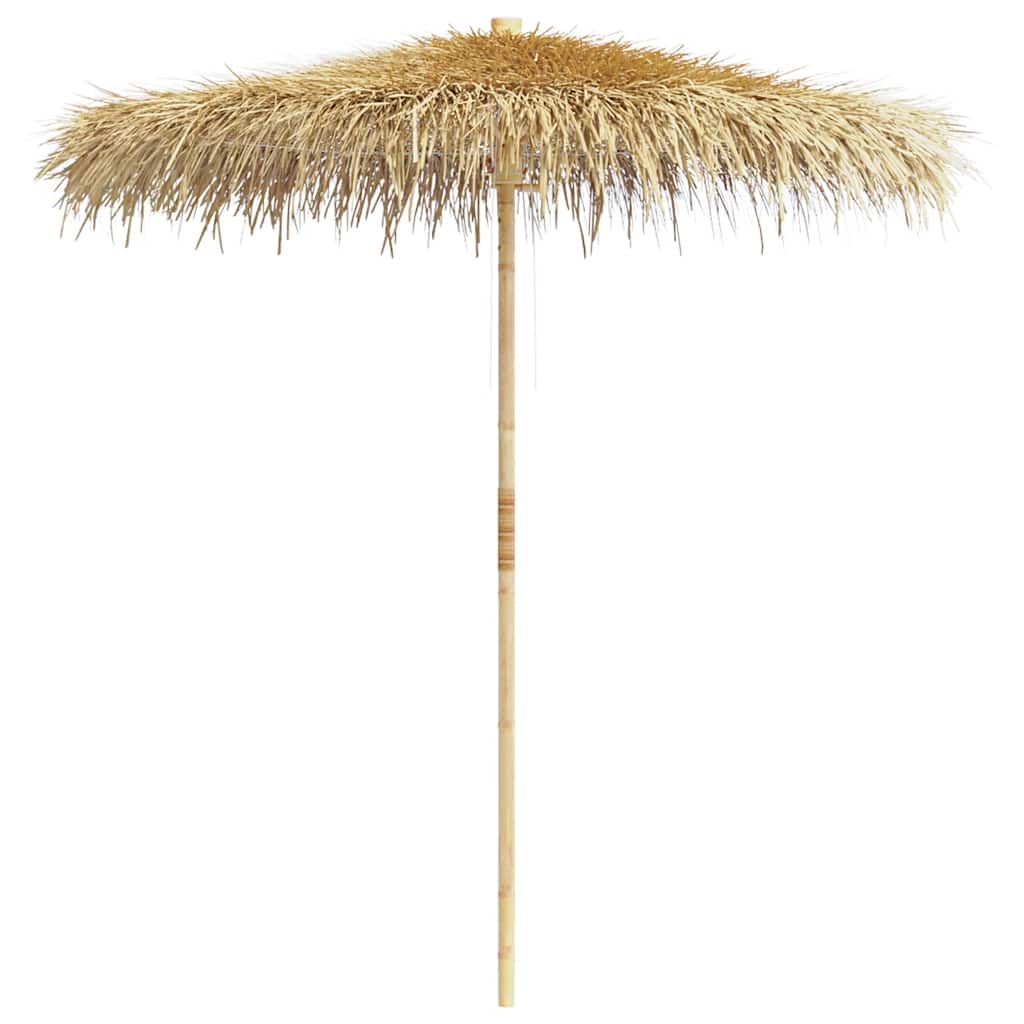 vidaXL Parasol bambusowy z pokryciem z liści bananowca, 210 cm