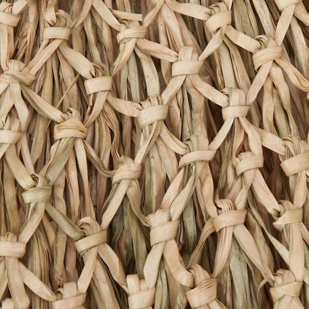 vidaXL Parasol bambusowy z pokryciem z liści bananowca, 210 cm