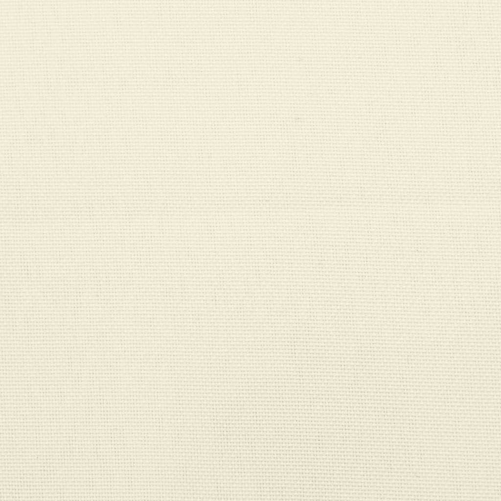 vidaXL Poduszka na ławkę ogrodową, kremowa 120x50x3 cm, tkanina Oxford