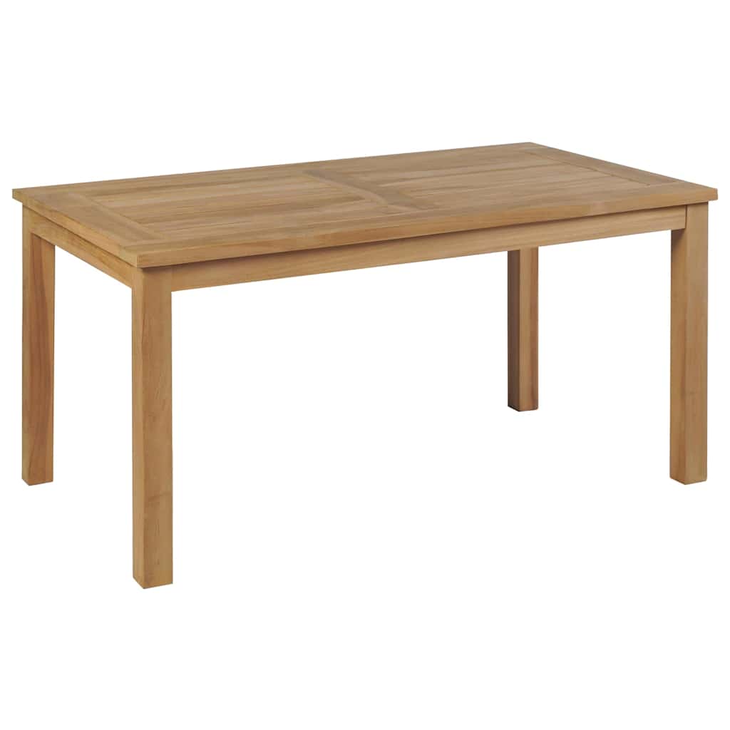vidaXL Stolik kawowy z drewna tekowego, 90x50x45 cm