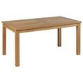 vidaXL Stolik kawowy z drewna tekowego, 90x50x45 cm