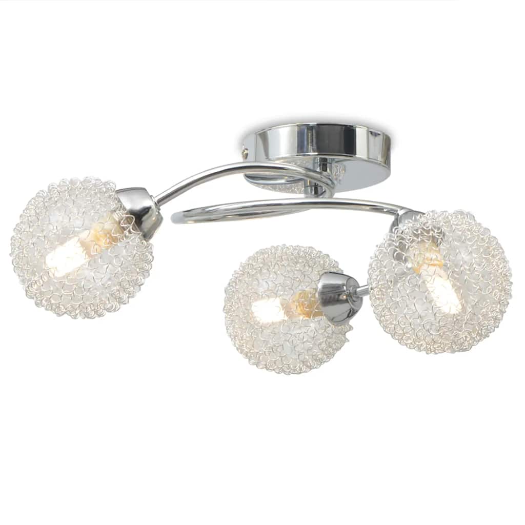 vidaXL Lampa sufitowa na 3 żarówki LED G9, 120 W