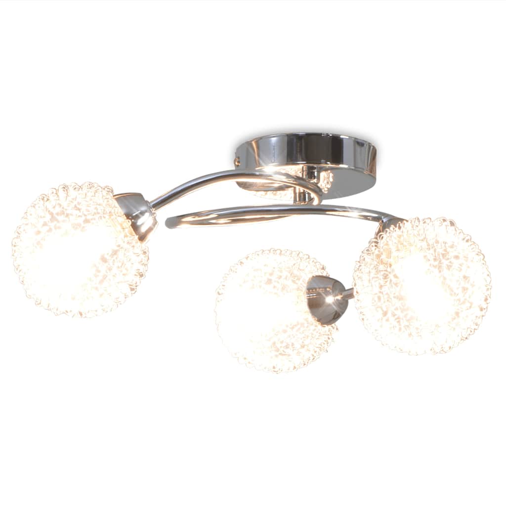 vidaXL Lampa sufitowa na 3 żarówki LED G9, 120 W