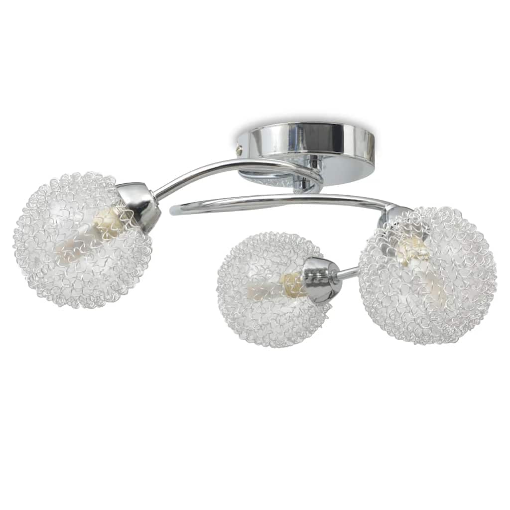 vidaXL Lampa sufitowa na 3 żarówki LED G9, 120 W