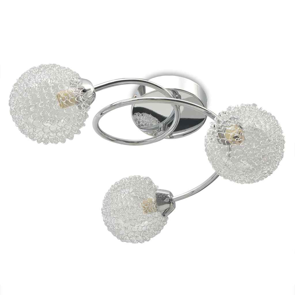 vidaXL Lampa sufitowa na 3 żarówki LED G9, 120 W