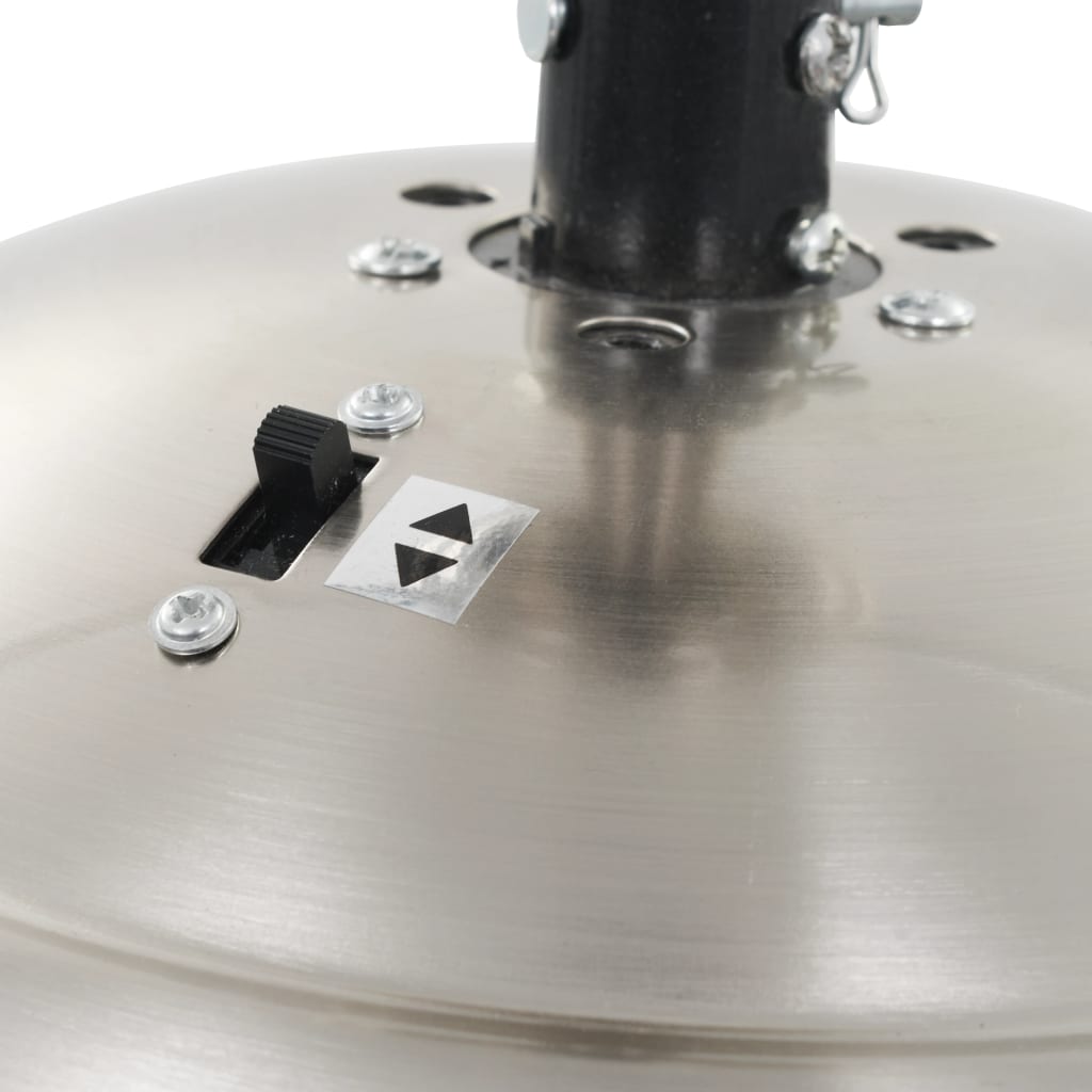 vidaXL Wentylator sufitowy z lampą, 128 cm, biały